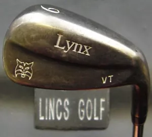 Lynx VT 9 Iron Extra Stiff Steel Shaft Lamkin Grip - Picture 1 of 5
