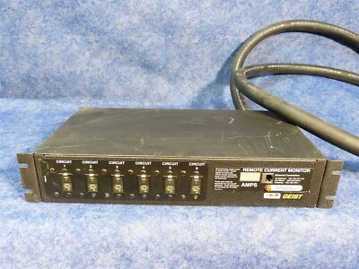 Geist 7424-A Rackmount Power Distribution Remote Current Monitor (Q24) - Image 1 of 4