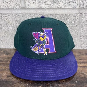 VTG 1990s Augusta Greenjackets MiLB Fitted Hat New Era 5950 Size 7 5/8 - Picture 1 of 6