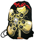 Metallica backpack Skulls Pushead vintage canvas Rockabilly meshka worek Rare