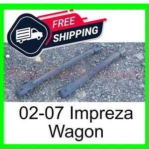 2002-2007 Subaru Impreza Wagon Roof Rack Crossbars Set Cross Bar OEM - Picture 1 of 4
