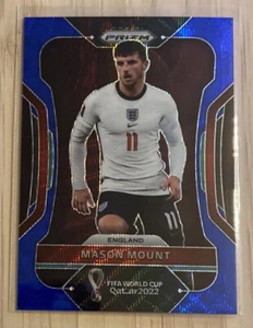 2022 Prizm World Cup Mason Mount Blue Wave /199 - Picture 1 of 2