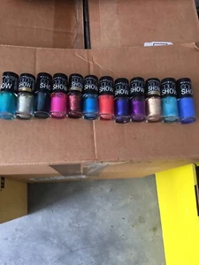 12 PIECE Maybelline Color Show Nail Polish SET (NO REPEAT COLORS) - Picture 1 of 4