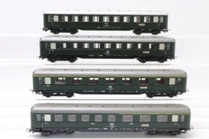 H0 LILIPUT DB ÖBB Schnellzug Abteilwagen 1. 1./2. 2.Kl. grün Konvolut DC N29 - Bild 1 von 4