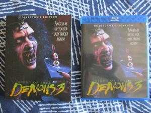 NIGHT OF THE DEMONS 3 , BLU-RAY , SLIPCOVER , SHOUT FACTORY , REGION A - Picture 1 of 1