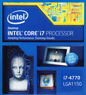 Intel Core i7-4770 Quad-Core Desktop Processor 3.4 GHZ  LGA 1150 8 MB Cache B...