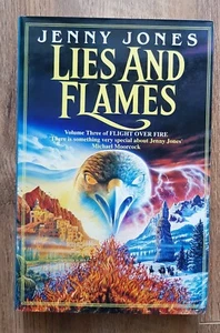 Lies And Flames Jenny Jones Vol 3 Flight Over Fire hbdj 1st Edition 1992 - Bild 1 von 2