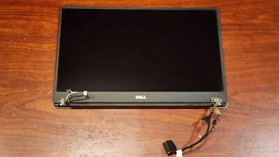 FHD Dell XPS 13 9350 9360 13.3" LCD Screen Complete Assembly Silver 7235 - Image 1 of 4