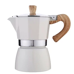 Moka Pot Stove Top Italian Coffee Maker 3/6 cups Percolator Mocha Pot Coffee Pot - Bild 1 von 14