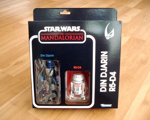 Star Wars Black Series 6" DIN DJARIN & R5-D4 Mandalorian 2-Pack 40th Vintage Cover