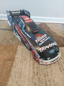 Traxxas Funny Car Courtney Force Body Used Drag Cover Impossible To Find - Picture 1 of 14