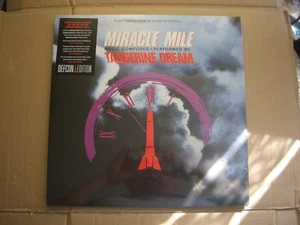 TANGERINE DREAM - MIRACLE MILE - ORANGE MARBLED VINYL LP - RSD 2018  - Picture 1 of 4