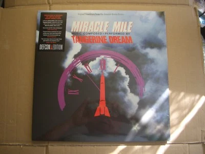 TANGERINE DREAM - MIRACLE MILE - ORANGE MARBLED VINYL LP - RSD 2018  - Image 1 of 4