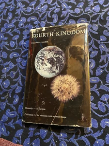 William J Sauber THE FOURTH KINGDOM 1st Signed HC/DJ 1975 Interplanetary Travel - Imagen 1 de 8