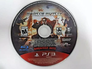 Saints Row IV 4 - National Treasure Edition (PlayStation 3, 2014) PS3 NUR DISC - Bild 1 von 1