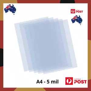 Mylar Stencil Film Sheet 127 micron 5 mil Blank A4 Size in 2,6 or 12 pack - Picture 1 of 22