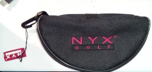 NYX Golf Black Sunglasses Case - CASE ONLY no insert or glasses - New With Tag - Picture 1 of 7