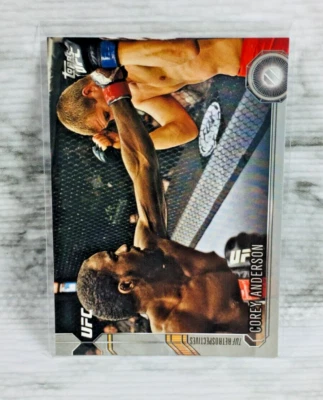 2015 TOPPS UFC CHRONICLES #243 "COREY ANDERSON (SILVER PARALLEL) - Image 1 of 2
