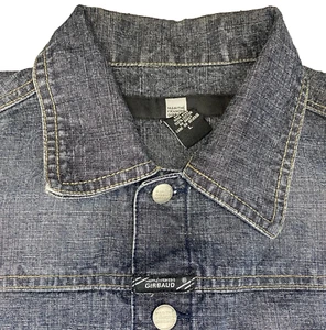 Marithe Francois Girbaud Jean Vest Womens M/L Blue Denim Vintage Classic Jacket - Picture 1 of 24