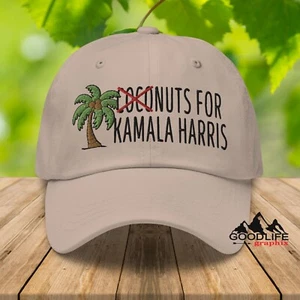 Nuts for Kamala Harris Baseball Cap Papa Mütze für Herren Damen - Bild 1 von 30