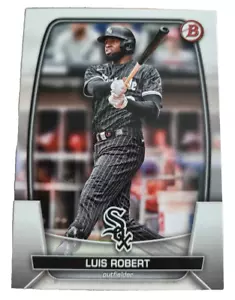 2023 Bowman Luis Robert #17 Chicago White Sox MLB Baseball Card (K0 - Picture 1 of 2