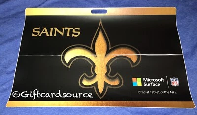 NEW MICROSOFT SURFACE PRO 2017+ NHL “NEW ORLEANS SAINTS” VINYL DECAL COVER - Image 1 of 2