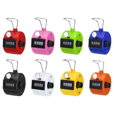 Contatore Scatto 8 Pacco Contatore Manuale 4 Cifra con Dito cerchio 8 Colore - Immagine 1 di 4