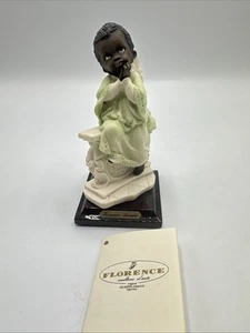 Giuseppe Armani Armanis Little Treasures Little Black Angel Boy Figur W - Bild 1 von 10