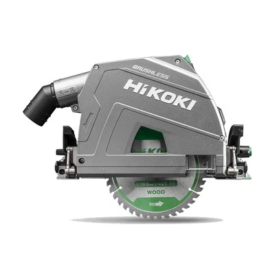 HiKoki C3606DPAW2Z 36v MultiVolt Brushless 165mm Plunge Saw Bare Unit In Case - Image 1 of 4