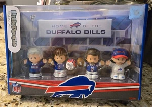 2025 Fisher-Price Little People Buffalo Bills Kelly/Allen/Levy/McDermott NEW - Picture 1 of 7