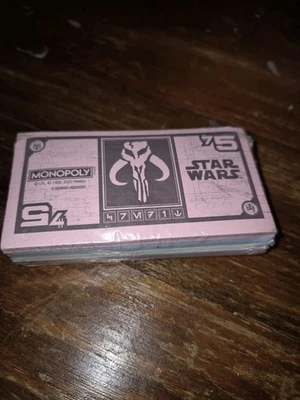 Star Wars Monopoly Money Game Replacement Bills / Play Money / Sealed Unused  - Image 1 of 4