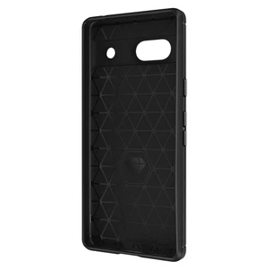 Coque pour Google Pixel 7a Souple Renforcée Effet Carbone Brossé Noir - Photo 1 sur 6