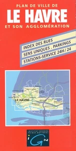 Le Havre Stadtplan von IGN Maßstab 1:12.500 (2000) (NEU) - Bild 1 von 1