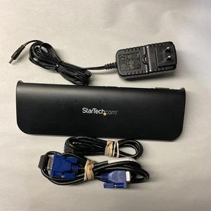 StarTech USB3SDOCKHDV Docking Station USB 3.0 HDMI/DVI/VGA W/ POWER ADAPTER - Photo 1/13