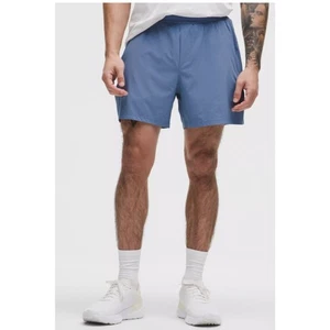 Lululemon Pace Breaker Linerless Short 5" Blue Washed Denim Größe XXL - Bild 1 von 16
