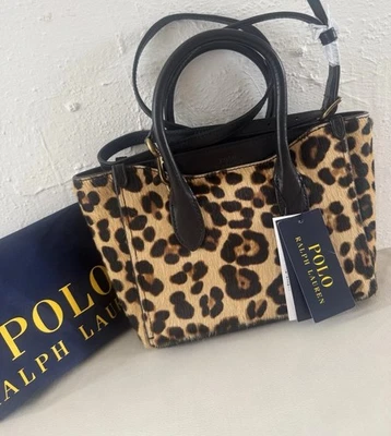 Polo Ralph Lauren Small Haircalf  Crossbody Bag RRP399 - Image 1 of 4