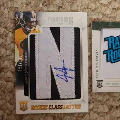 Jarvis Jones 2013 Panini Prominence Rookie Letter N Auto /100 Pittsburgh Steeler - Image 1 of 4