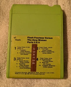 Flash Fearless Versus The Zorg Women Parts 5 & 6 8 Track Tape CHR 1072 TESTED - Picture 1 of 4