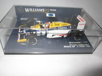 PMA Minichamps 1/43 Williams FW11 Honda 1986 vincitore del GP del Brasile... - Immagine 1 di 4