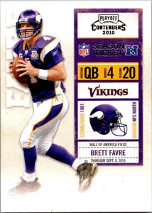 2010 Playoff Contenders #053 Brett Favre - Bild 1 von 2