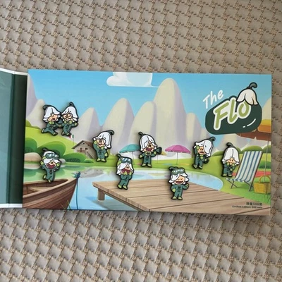 2026 米兰·科蒂纳冬季奥运会官方吉祥物 The Flo 徽章徽章 — 第 1/2 张图片