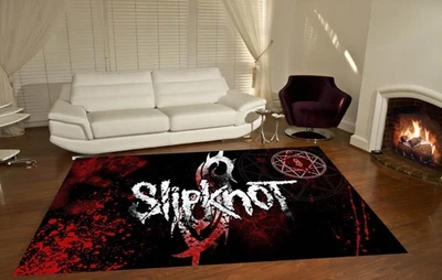 Slipkn Rug, Cool Rug, Rock Music Rug, Heavy Metal Rug, Popular Rug, Living Room - Image 1 of 2
