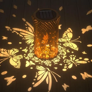 Solar Lanterns Outdoor, Waterproof Butterfly Garden Decor Birthday Gifts for ... - Picture 1 of 9