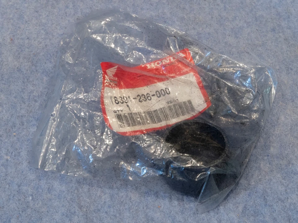 Junta silenciadora OEM para Honda CL175 CL200 18391-236-000 NUEVO DE LOTE ORIGINAL Foto 1 de 1