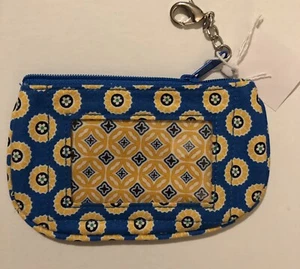 VERA BRADLEY NWT COIN PURSE IN RETIRED “RIVIERA BLUE” Stock Photo👜 - Picture 1 of 6
