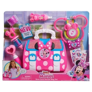 Disney Junior's Minnie Set borsa per veterinari con fiocco per mouse (NUOVO) - Foto 1 di 3