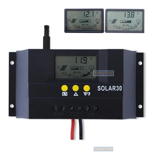 NEU 30A 12V 24V Solar Laderegler Solarregler Solarpanel Controller Regulator - Bild 1 von 12