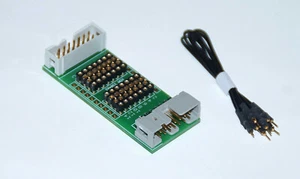 Prüf Adapter 14 pol. Flachkabel , Pfostenverbinder , Wannenstecker 230461-D - Picture 1 of 3