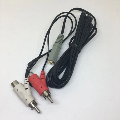 Cable divisor de audio hembra RCA para auriculares para juegos Turtle Beach-TV para juegos - Imagen 1 de 4