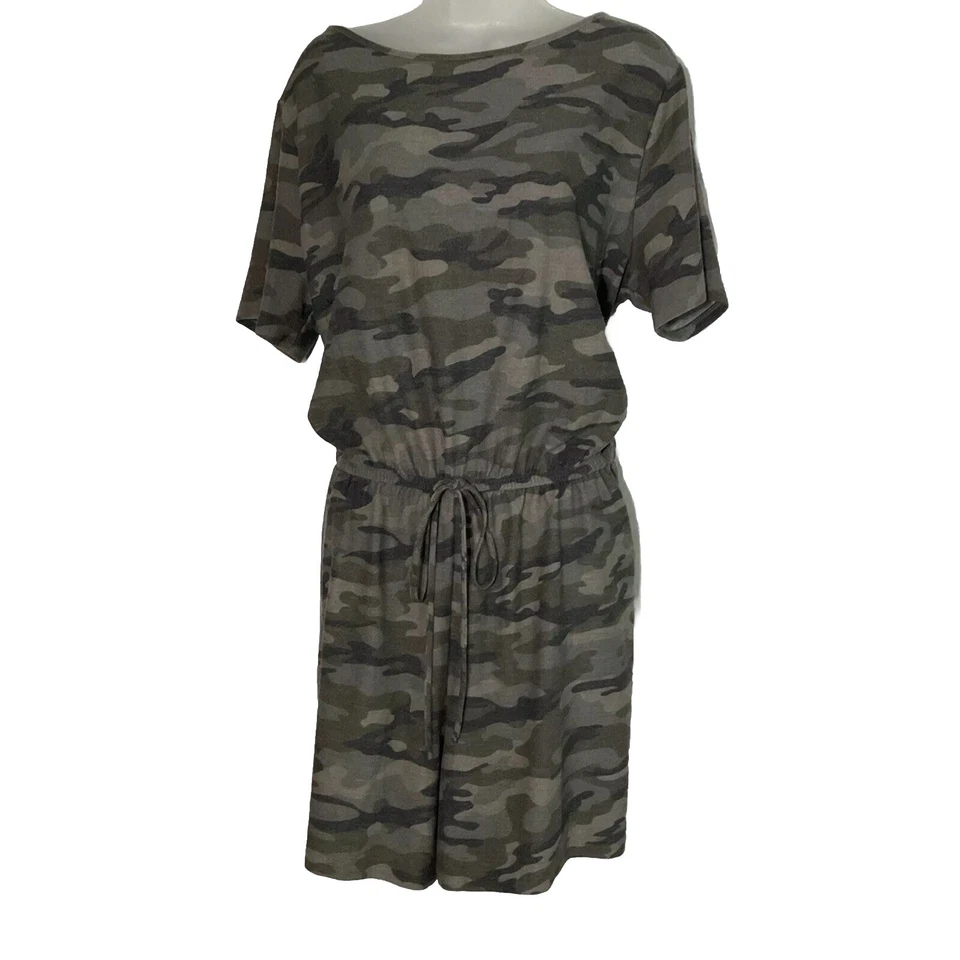 Mameluco camuflaje camuflaje verde bolsillos ropa de salón ligera talla 3XL bolsillos Foto 1 de 4